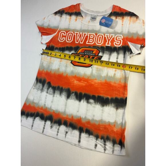 Women’s Oklahoma State Cowboys Tie Dye Graphic T-Shirt Size M NWT - Picture 11 of 12